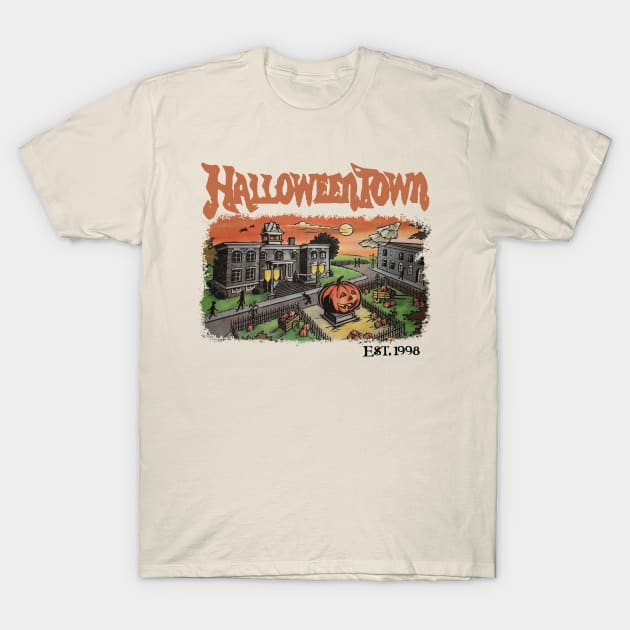 Halloweentown T-Shirt by Hija de Marte Tarot